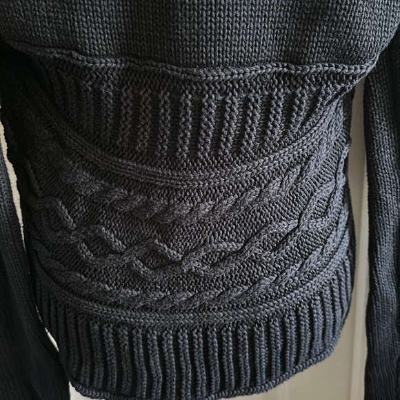 Grace Elements | Cable Knit Open Cardigan | Small - Picture 6 of 7
